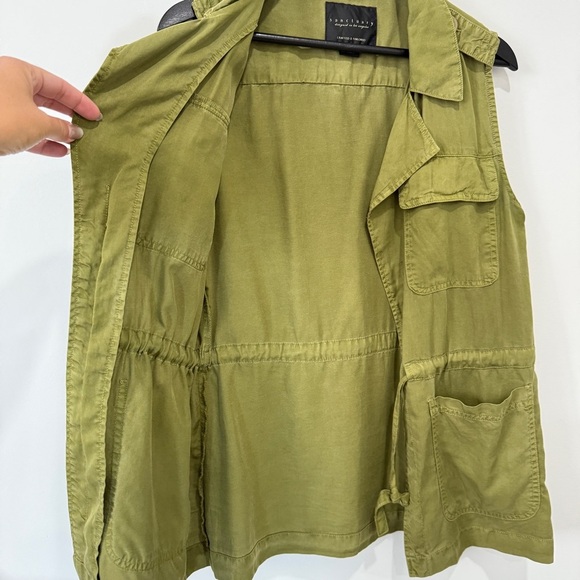 Sanctuary Olive Green Sleeveless Vest Size S - Picture 9 of 17